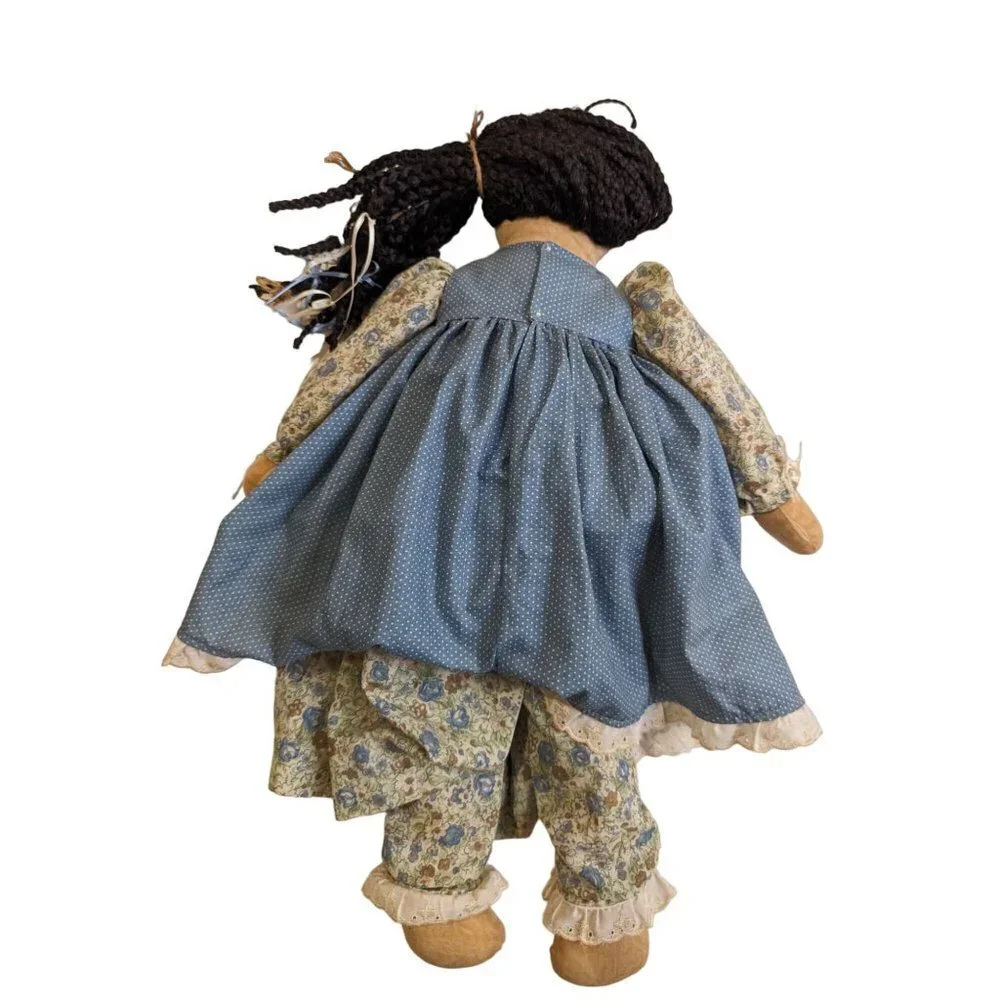 Vintage Handmade Cloth Doll 21